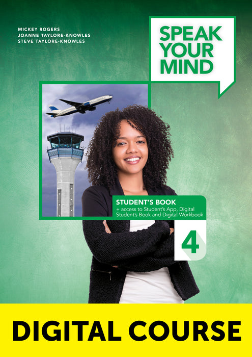 Speak Your Mind Level 4 Digital Student’s Book and Digital Workbook with App