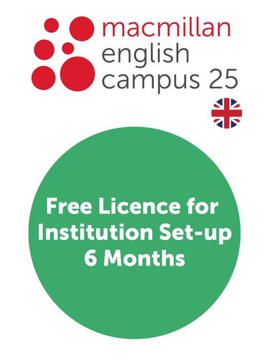 Macmillan English Campus 25 Insitution Manager British English 6 months