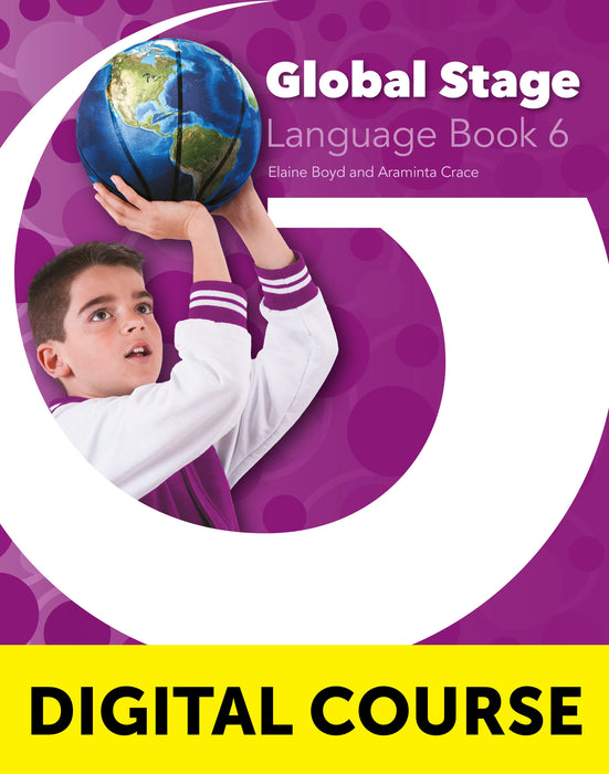 Global Stage Level 6 Digital Literacy Book and Digital Language Book with Navio App