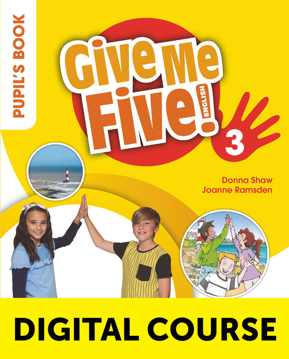Give Me Five! Level 3 Digital Pupil’s Book with Navio App and Digital Activity Book