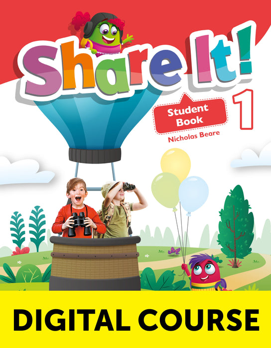Share It! Level 1 Digital Student Book with Sharebook and Navio App