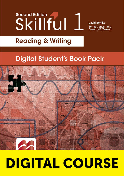 Skillful Second Edition Level 1 Reading and Writing Digital Student's Book Digital-Only Premium Pack