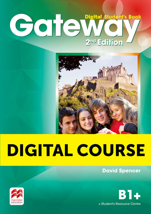 Gateway B1+ Digital Student's Book with Student's Resource Centre (code only)