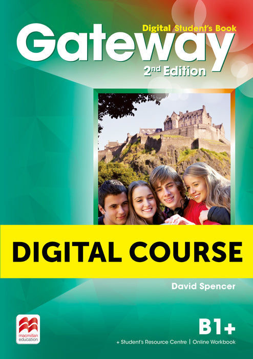 Gateway B1+ Digital Student's Book with Online Workbook and Student's Resource Centre (code only)
