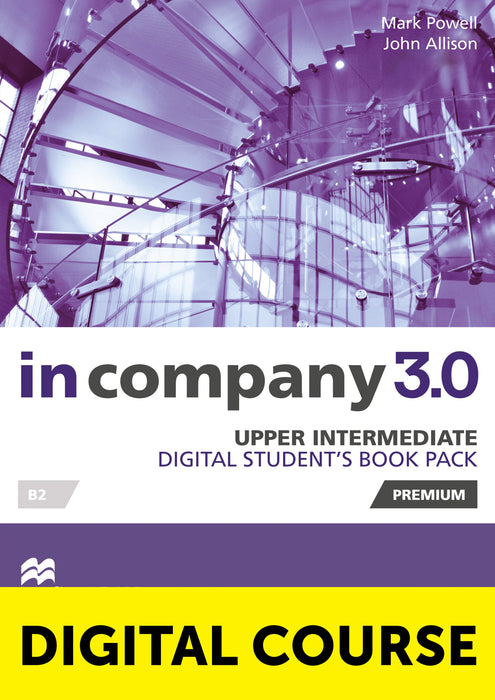 In Company 3.0 Upper Intermediate Level Digital Student's Book Pack (Code Only)