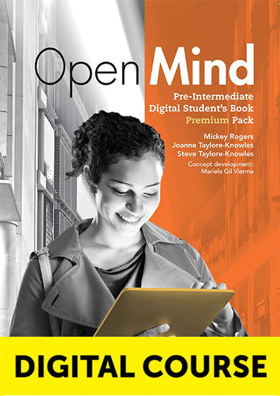 Open Mind British Edition Pre-Intermediate Digital Student's Book with Online Workbook and Student's Resource Centre