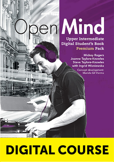 Open Mind British Edition Upper Intermediate Digital Student's Book with Online Workbook and Student's Resource Centre